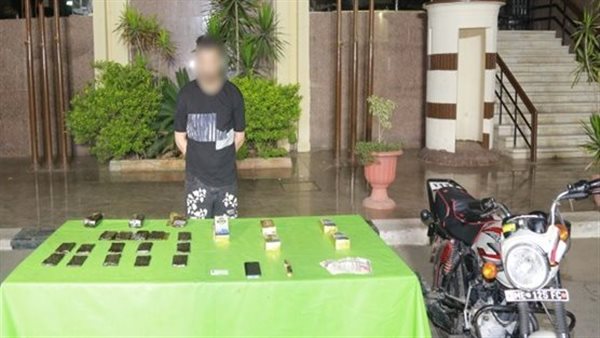 المتهم والمضبوطات