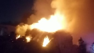 إصابة عامل في حريق مخزن أخشاب بالأقصر.. والحماية المدنية تسيطر على الوضع