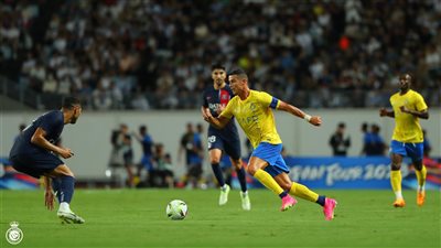 التعادل السلبي يحسم مواجهة باريس سان جيرمان والنصر السعودي وديًا