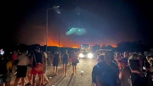 حرائق اليونان