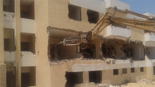 هدم عقارات منطقة