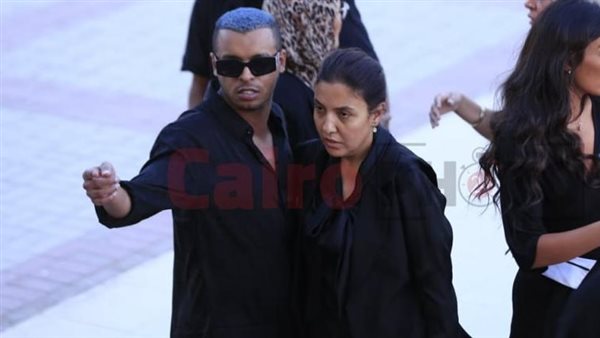 عزاء والد مي كساب