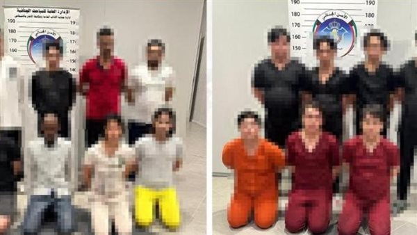  ضبط 15 رجلا بتهمة