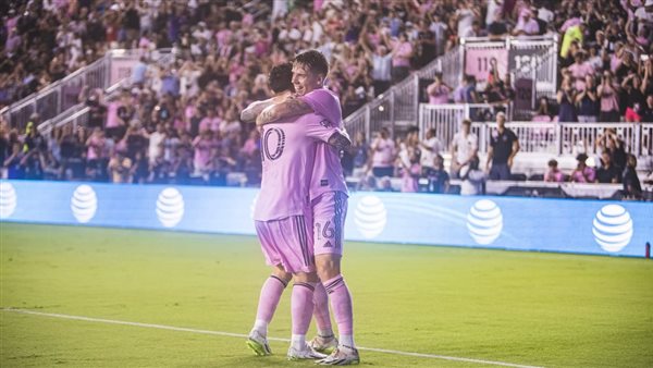 ميسي خلال المباراة