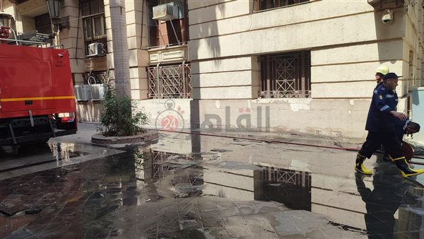 حريق مبنى الإذاعة