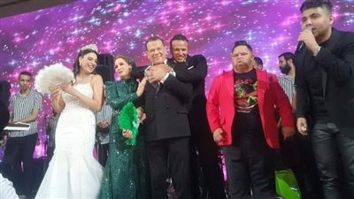 محمد عثمان يحتفل بزفاف نجله مهاب بحضور نجوم الرياضة والفن والسياسة | صور