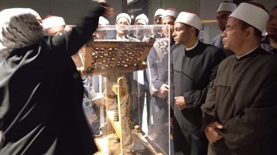 أعضاء الدعوة الإلكترونية بالأوقاف يزورون جناح المجلس الأعلى للشئون الإسلامية بمكتبة الإسكندرية وقلعة قايتباي
