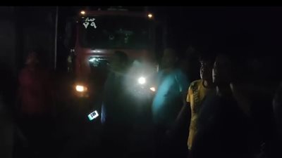 خسائر بالملايين في حريق بمخزن بطاريات وإطارات سيارات بالشرقية