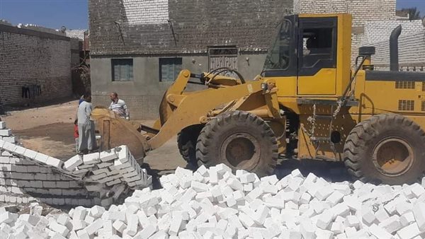 حملات إزالة بالمنيا