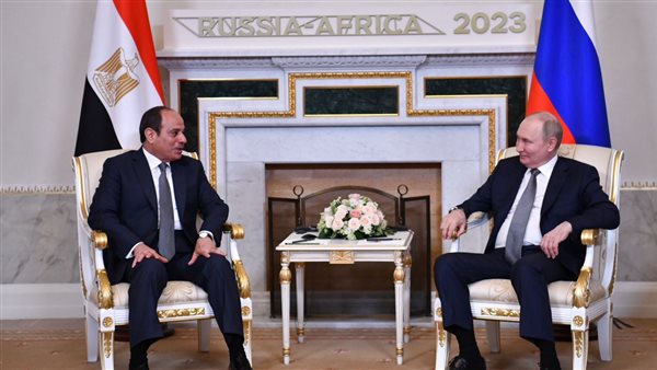لقاء السيسي وبوتين