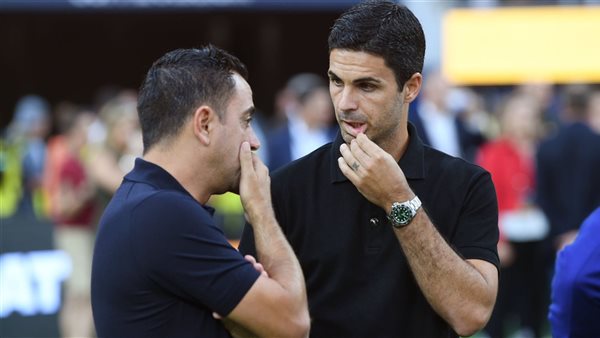 تشافي وأرتيتا 