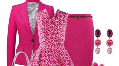 تنسيق اللون الفوشيا في الملابس للمحجبات.. صور وأفكار ستغير طريقة ارتدائك له