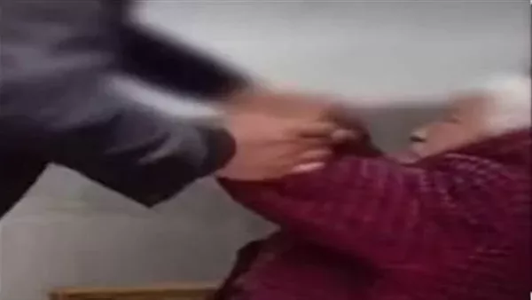 التعدي على سيدة -