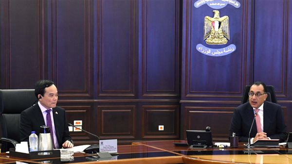 مدبولى ونائب رئيس