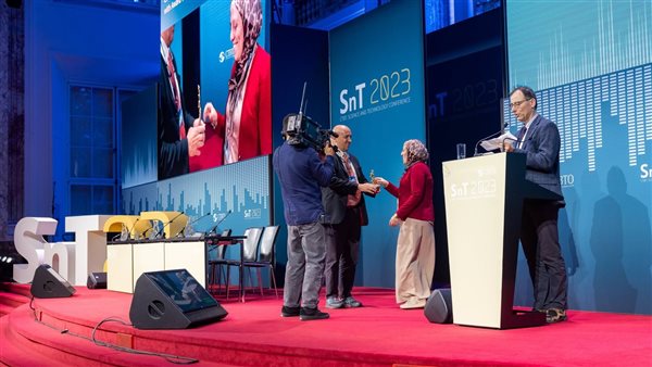  فوز الباحثة شيماء