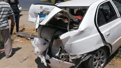 إصابة سيدتين وطفلة في حادث تصادم على مدخل جمصة بالدقهلية 