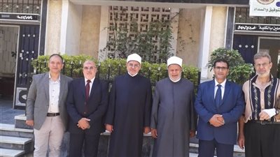رئيس جامعة الأزهر يتفقد امتحانات الدراسات العليا بكليات فرع طنطا