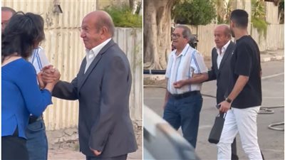 رغم صعوبة حركته.. لطفي لبيب يحضر افتتاح المهرجان القومي للمسرح | فيديو