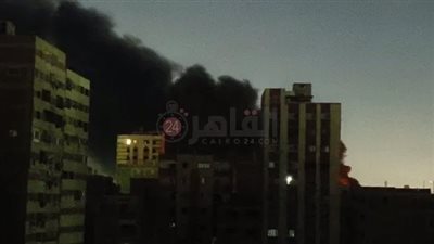 السيطرة على حريق مصنع بلاستيك بالسلام | فيديو