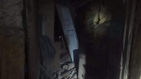 انهيار أجزاء من عقار