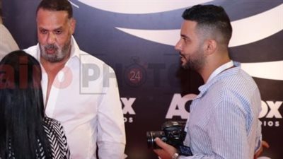 آل العدل وجمال سليمان وإسلام إبراهيم أول الحضور في العرض الخاص لفيلم ع الزيرو 