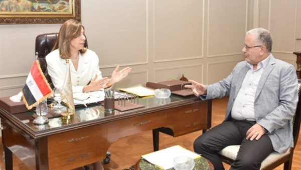 جانب من لقاء وزيرة