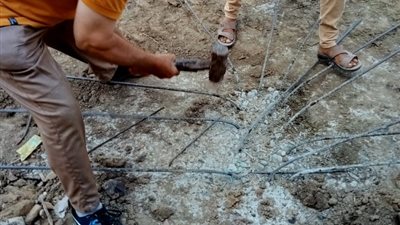 إزالة فورية لمقبرة خالية من الرفات بمركز إبشواي بالفيوم