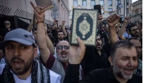 احتجاجات على حرق