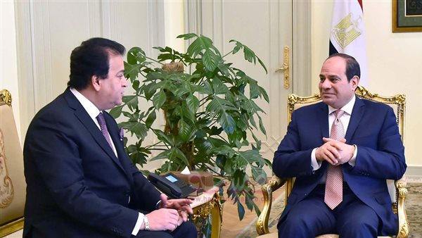 الرئيس السيسي ووزير