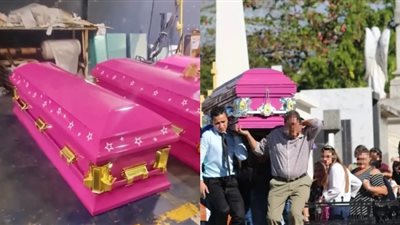 توابيت باللون الوردي.. تأثير فيلم Barbie يصل إلى جنازات الموتى