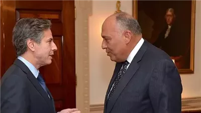 مباحثات مصرية أمريكية بشأن تطورات الأزمة السودانية والأوضاع في ليبيا والقضية الفلسطينية 