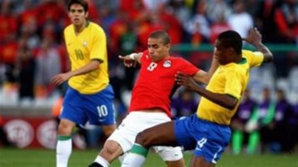مباراة مصر والبرازيل
