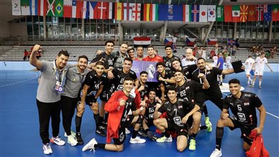 منتخب مصر يفوز على آيسلندا في بطولة العالم لكرة اليد للناشئين 