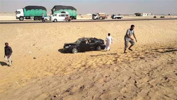 جانب من الحادث 