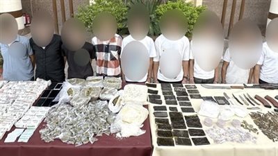 الداخلية تكشف كواليس القبض على تجار مخدرات بحوزتهم 2 مليون جنيه بالقليوبية