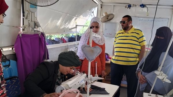 جانب من التدريب المهني