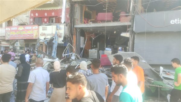 جانب من الحريق