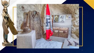 يضم مقتنيات أشهر قادة الحرب العالمية الثانية.. تعرف على متحف كهف روميل بمرسى مطروح | صور 