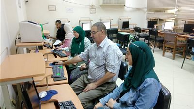 جامعة الفيوم: معامل التنسيق الإلكتروني تفتح أبوابها لطلاب المرحلة الأولى