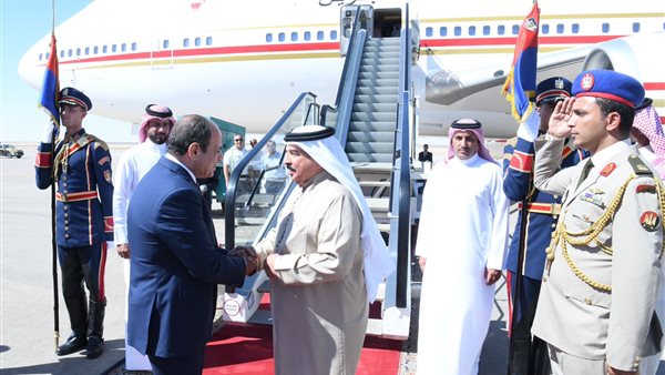 السيسي وملك البحرين