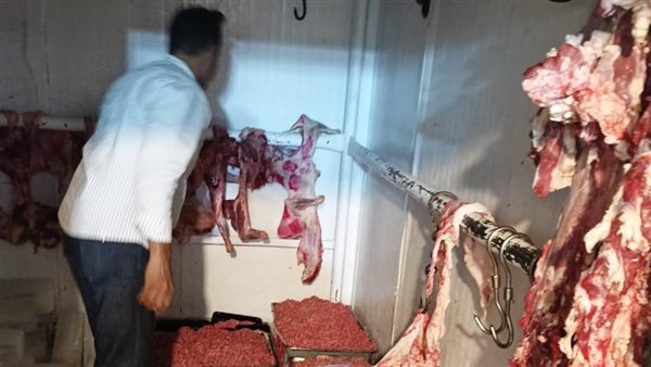 ضبط لحوم فاسدة 