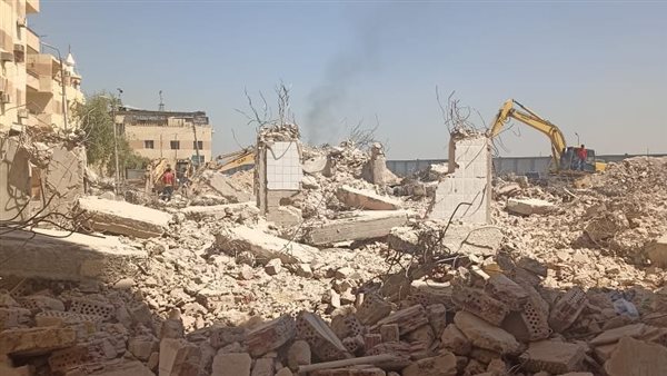 هدم عقارات ألماظة