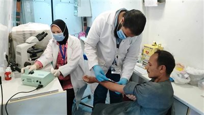 تقديم الخدمات الطبية والعلا جية لـ 11 ألف مواطن بـ7 قوافل مجانية بالمنيا