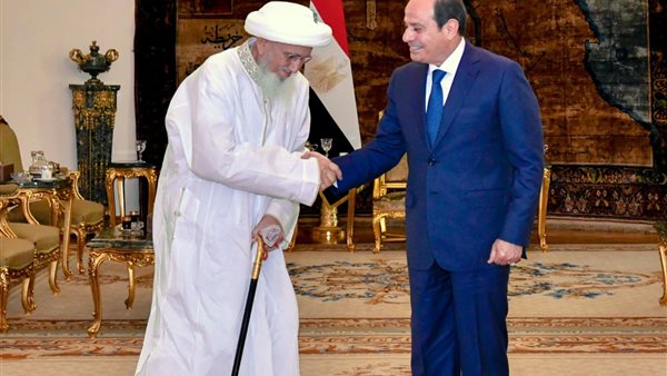 السيسي يستقبل سلطان