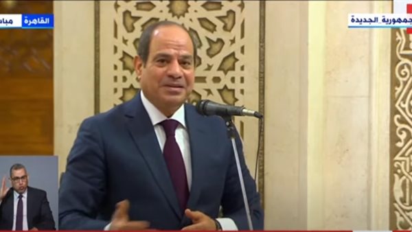 الرئيس السيسي من