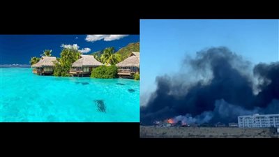 هاواي تتحول إلى جهنم ورعب في كوريا واليابان من الإعصار.. ارتفاع درجات الحرارة يهدد العالم 