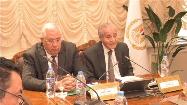 وزيرا التموين والزراعة