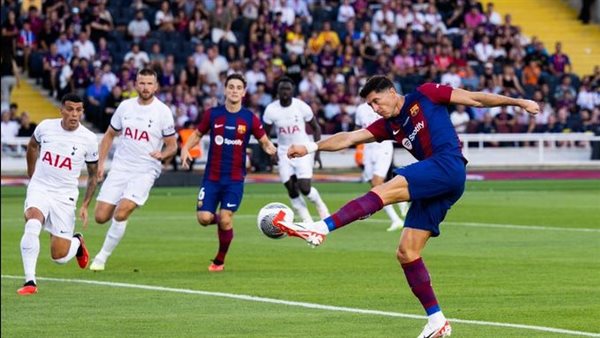 مباراة برشلونة وتوتنهام