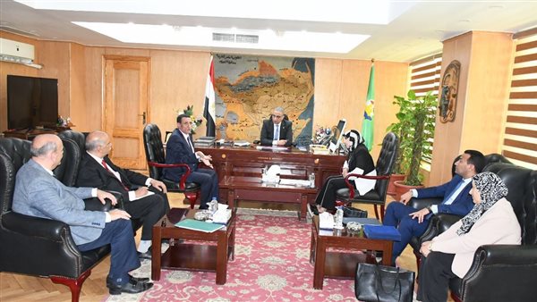 محافظ الفيوم ورئيس