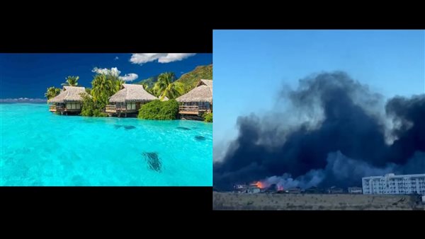 أعاصير وحرائق